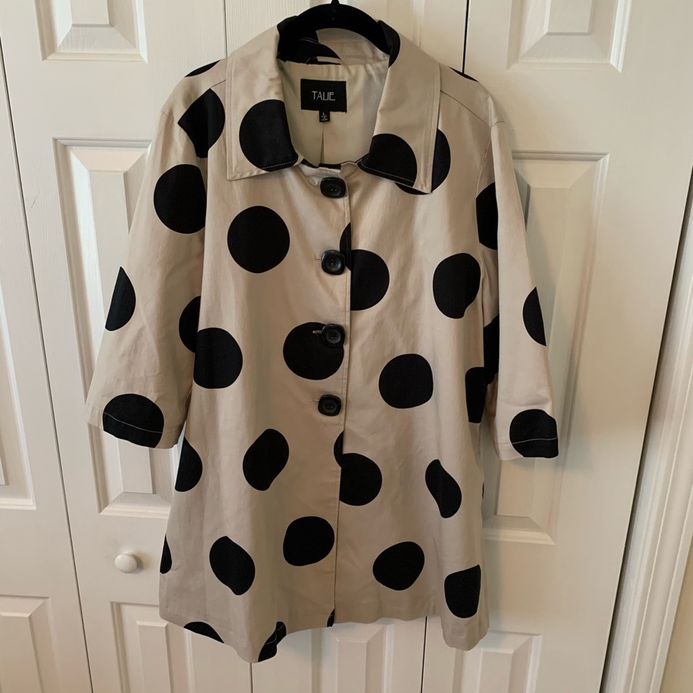 Bold Polka Dot Jacket